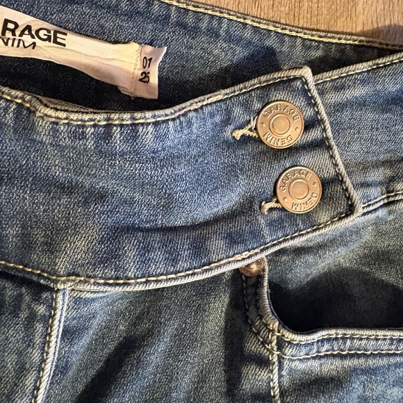 Garage Denim Classic Blue Women’s Flared Jeans - Picture 5 of 5